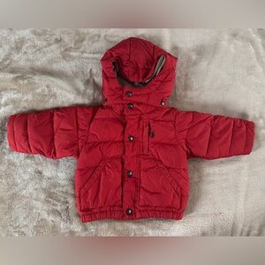 Polo by Ralph Lauren Red Kids Puffer Jacket